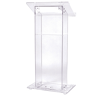 Clear Acrylic Podium